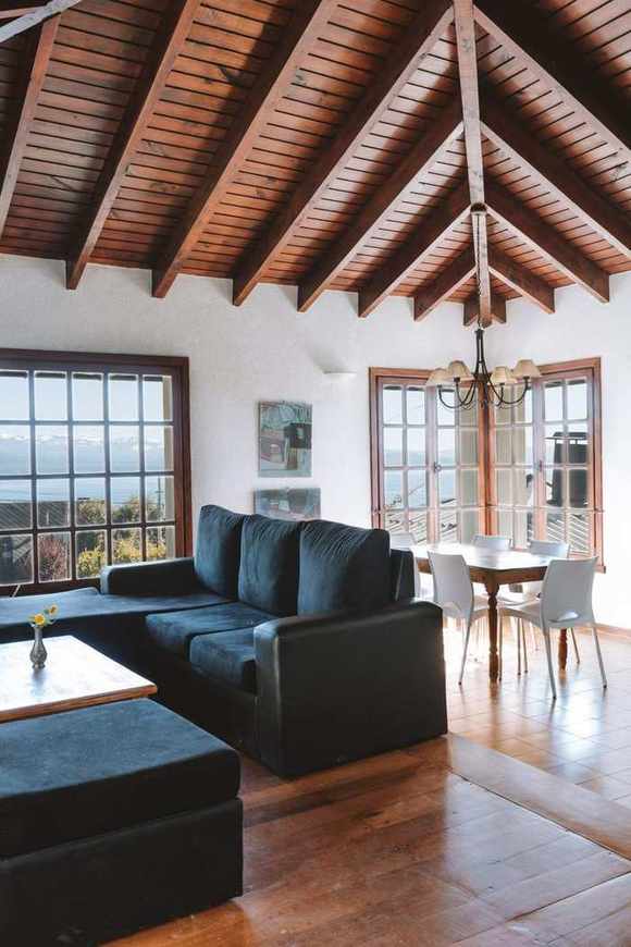 Living comedor vista lago